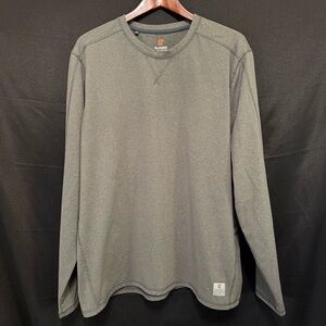 Rugged Elements Men's Performance Shirt Gray Size XXL Long Sleeve NWOT